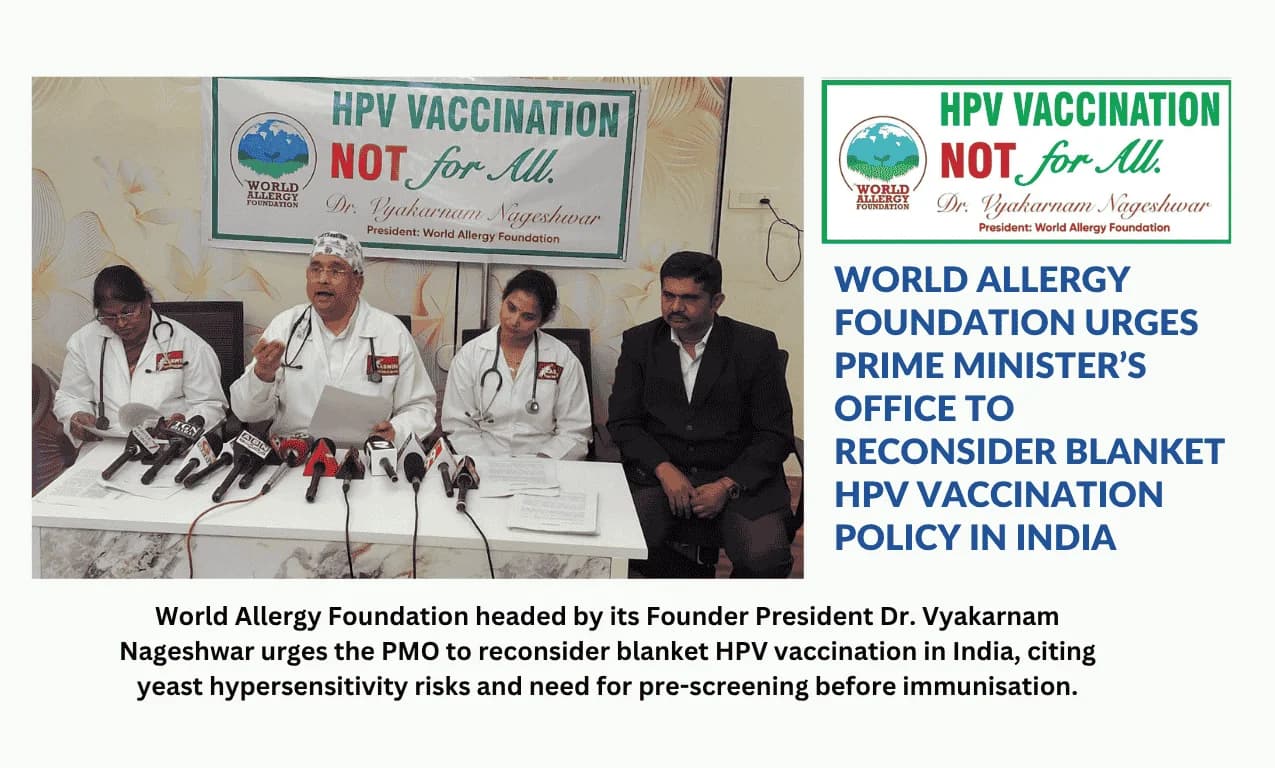 HPV Vaccine Safety Campaign by World Allergy Foundation